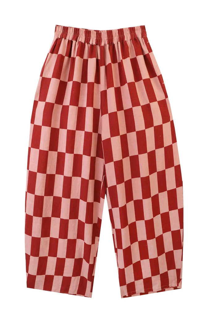Graham Trouser - Brick Check