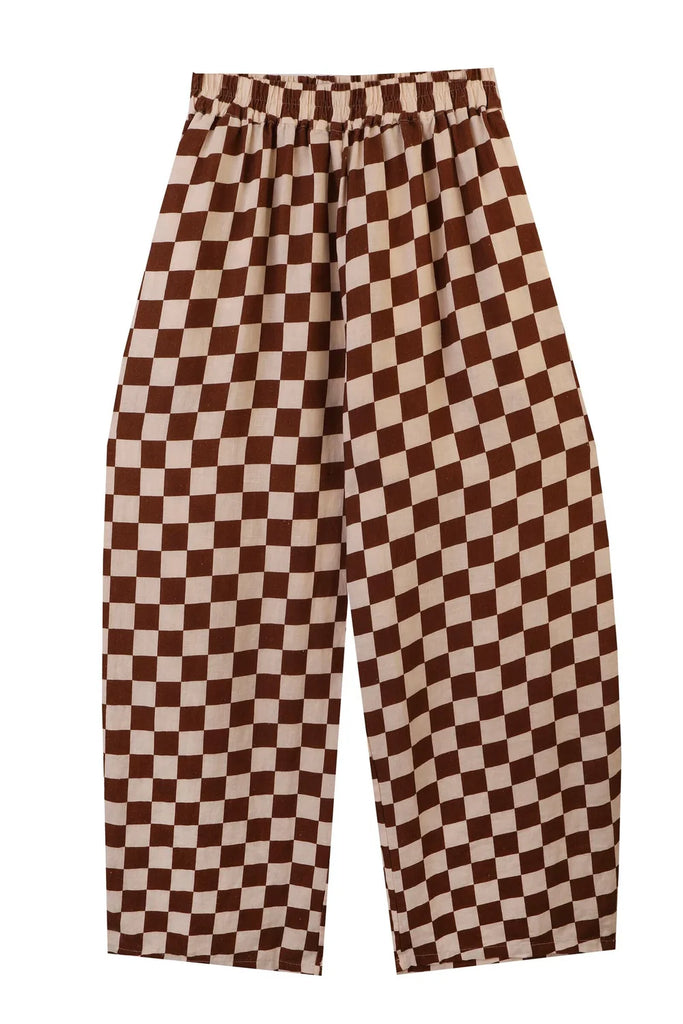 Graham Trouser - Chestnut Check