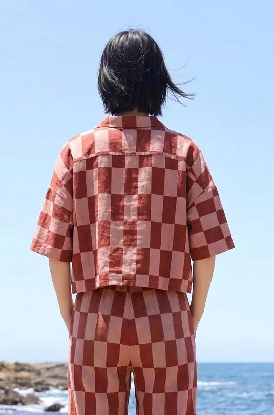 Maxim Shirt - Brick Check