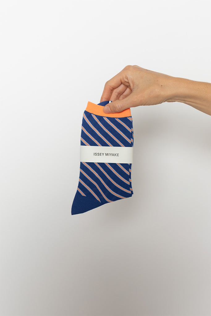 Generic Stripes Socks - Blue Hued