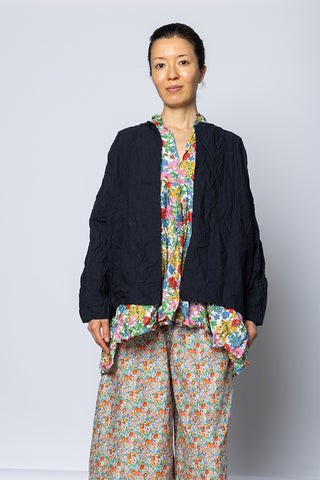 Giacca Jacket Bomber Singola Lavata - Black