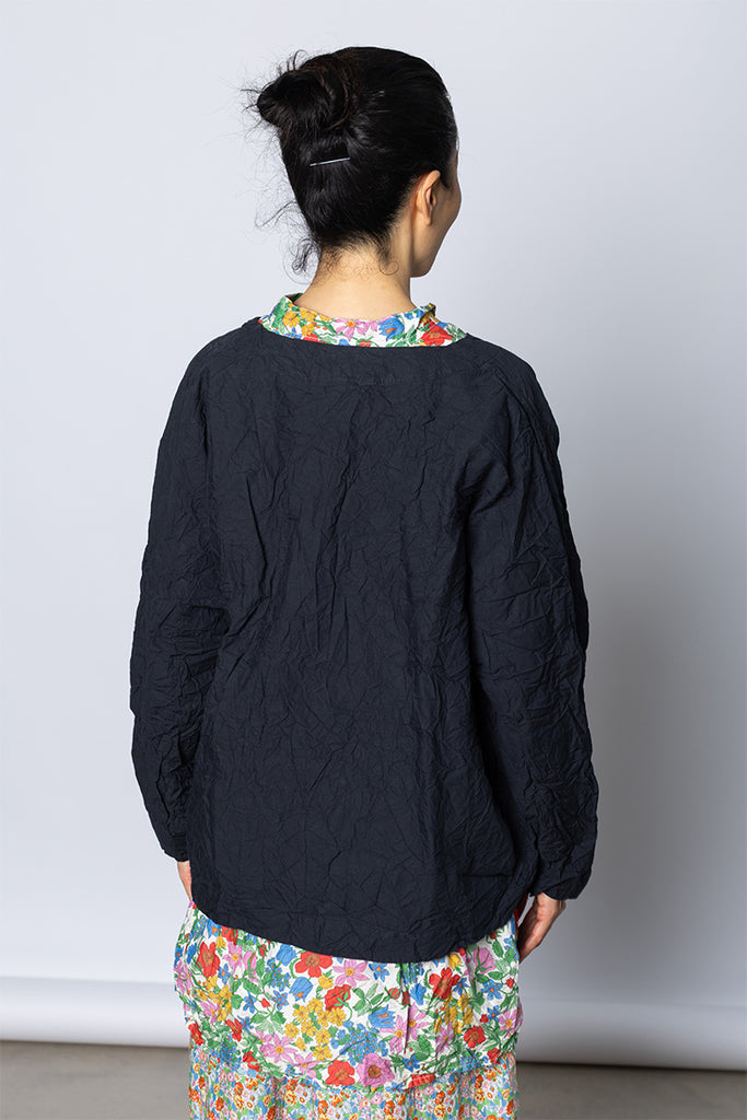 Giacca Jacket Bomber Singola Lavata - Black