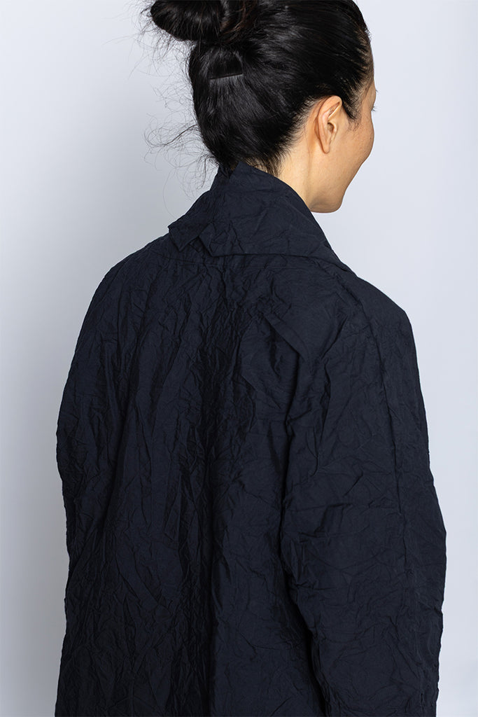 Giacca Jacket Bomber Singola Lavata - Black
