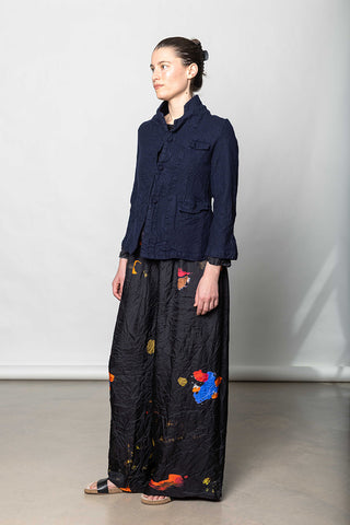 Giacca Jacket Fausto TV Lavata - Blu Navy