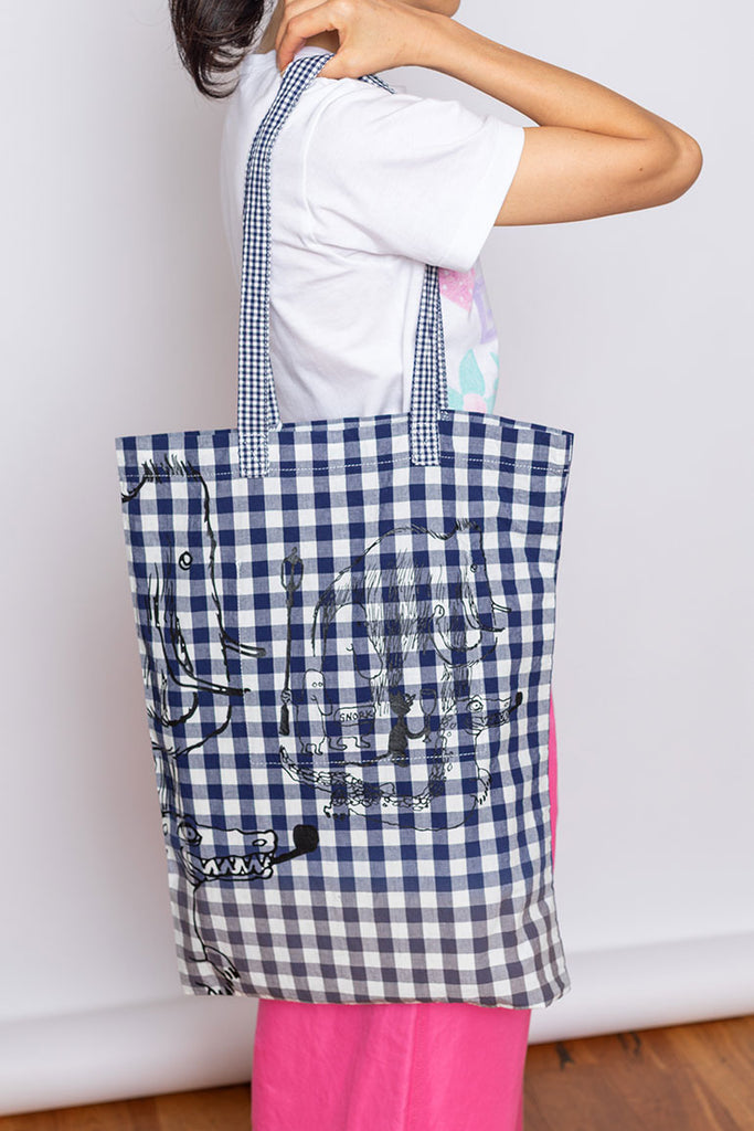 Tove Jansson Tote Bag - Navy