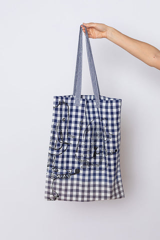 Tove Jansson Tote Bag - Navy