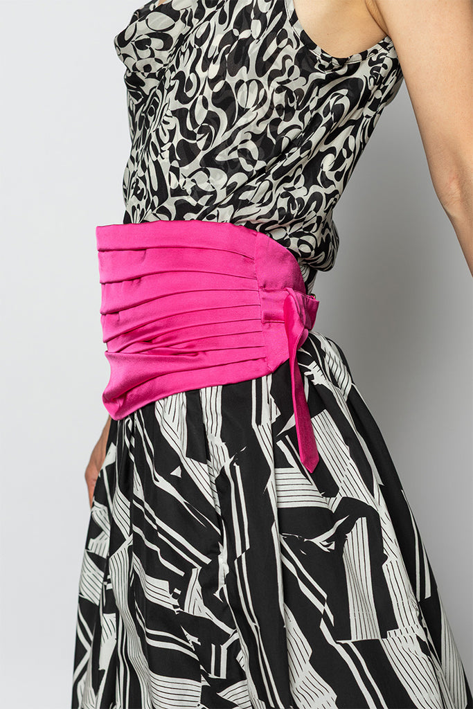 Giotta Cummerbund - Fuchsia