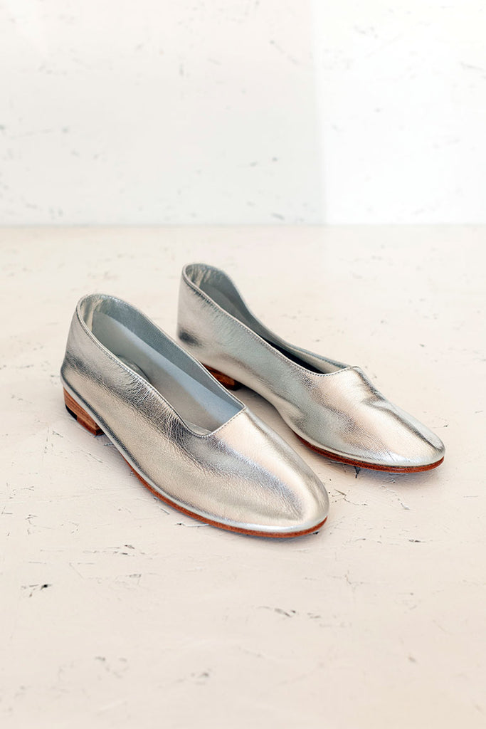 Glove Shoe - Silver