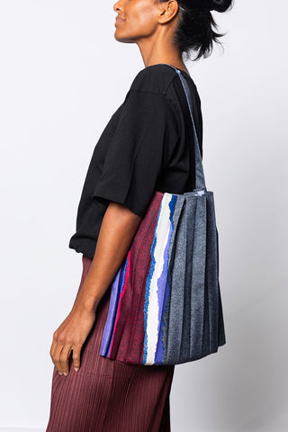 Grainy Colours Bag - Dark Blue Grey