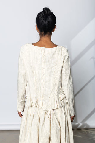 HB Top - Silver Check
