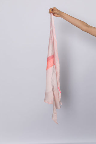 Hand Painted Scarf II - Pink/Peach