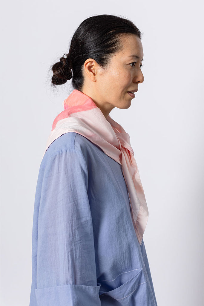 Hand Painted Scarf II - Pink/Peach