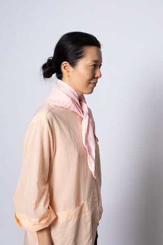 Hand Painted Scarf III - Pink Wash