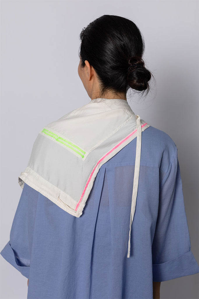 Hand Painted Scarf IX - Highlighter Tester