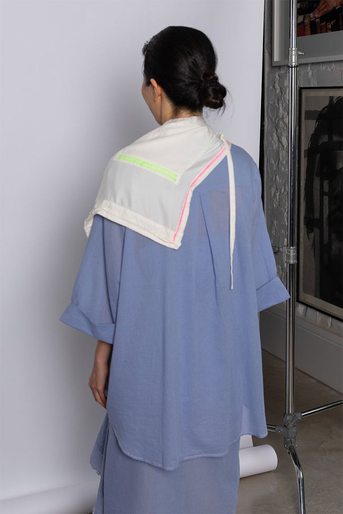 Hand Painted Scarf IX - Highlighter Tester