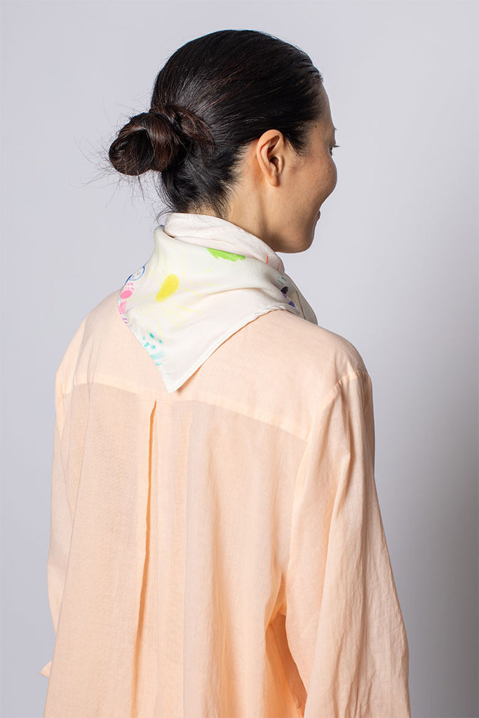 Hand Painted Scarf VII - Texta Test