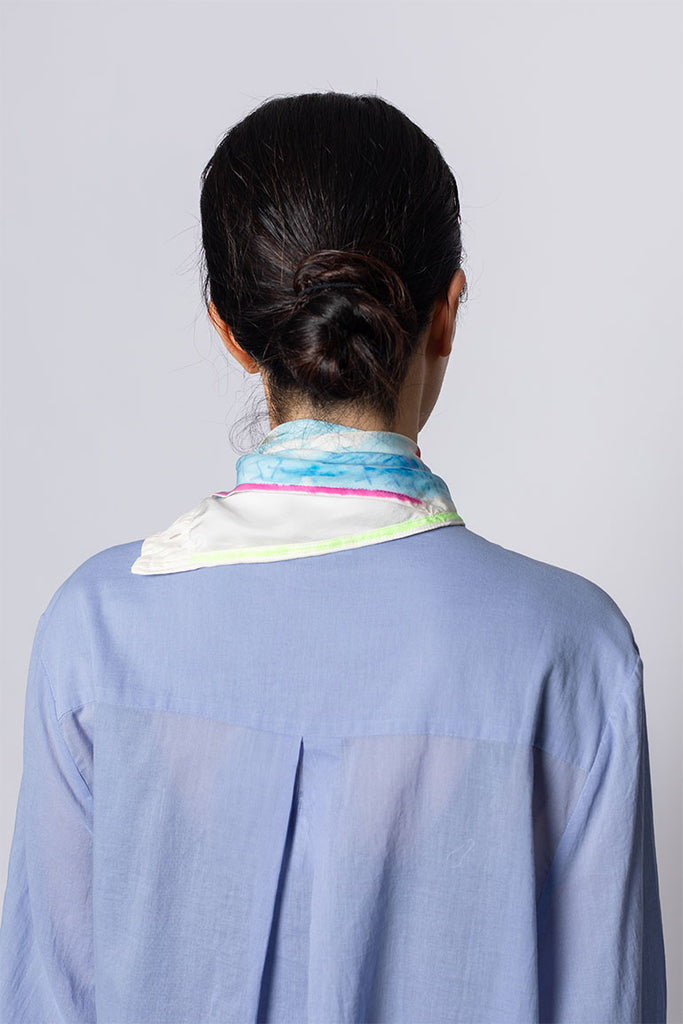 Hand Painted Scarf VI - Multi/Pocket