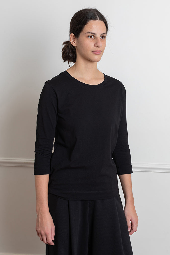 Hefiz Organic Jersey T-Shirt - Black