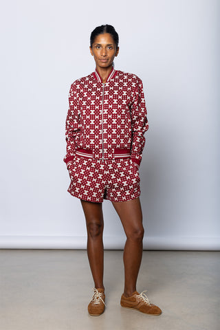 Hegga Shorts - Burgundy