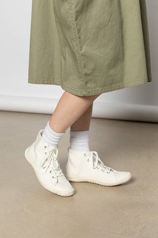 High Cut Sneaker - White