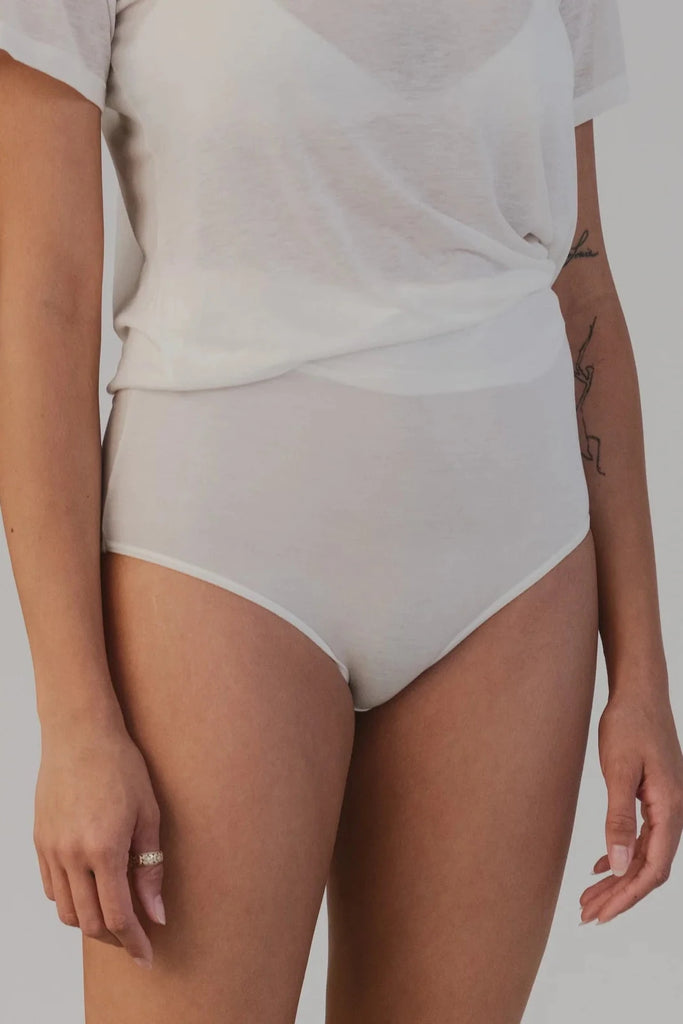 High Waist Bell Pants - Undyed