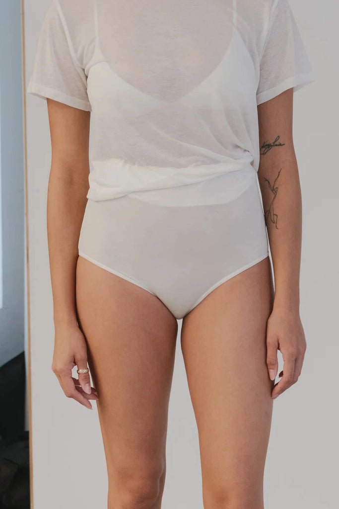 High Waist Bell Pants - Undyed