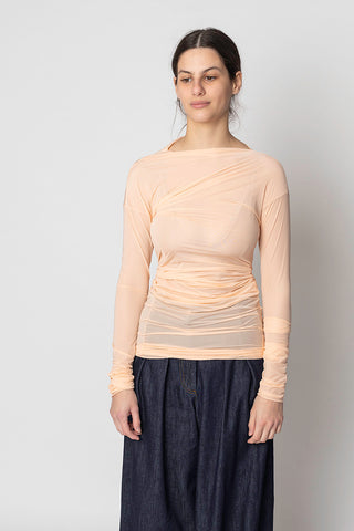 Hoan Sheer Top - Blush