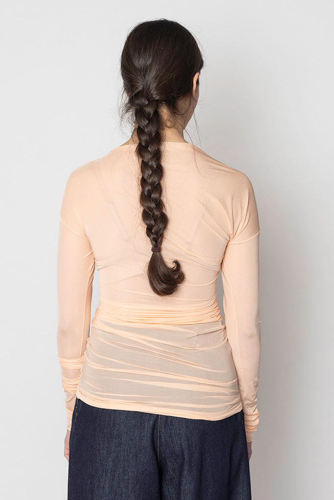Hoan Sheer Top - Blush
