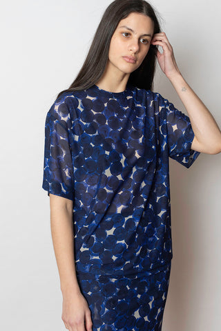 Hoge Print T-Shirt - Blue