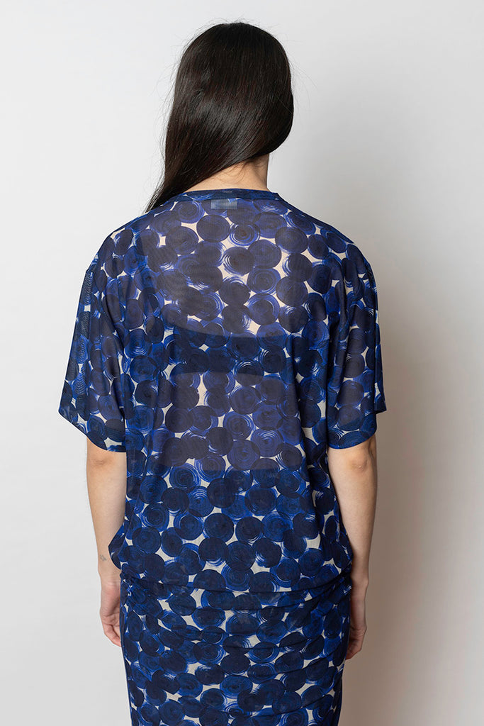 Hoge Print T-Shirt - Blue