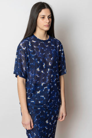 Hoge Print T-Shirt - Blue