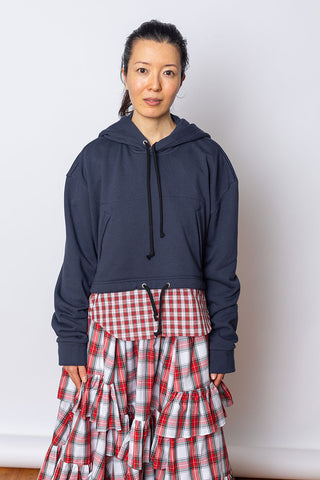 Hooded Sweatshirt - Navy