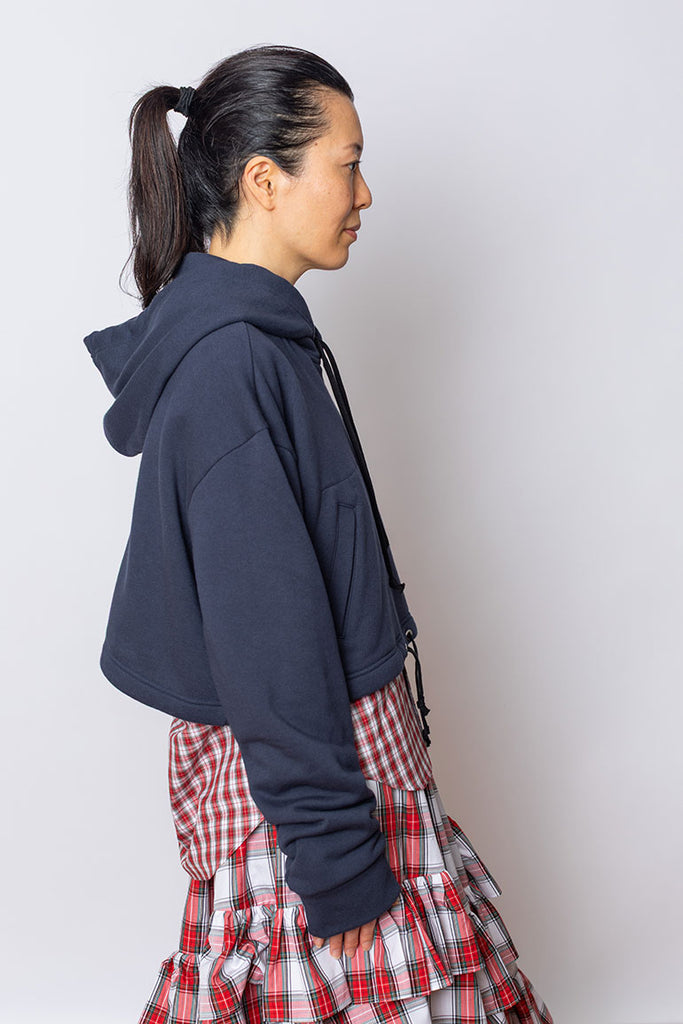 Hooded Sweatshirt - Navy