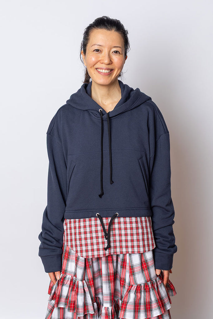 Hooded Sweatshirt - Navy