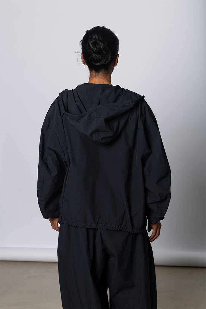 Huckle Hoodie - Off Black