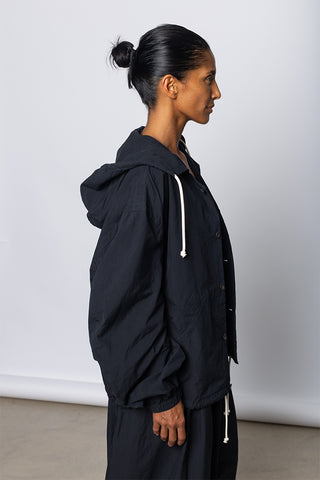Huckle Hoodie - Off Black