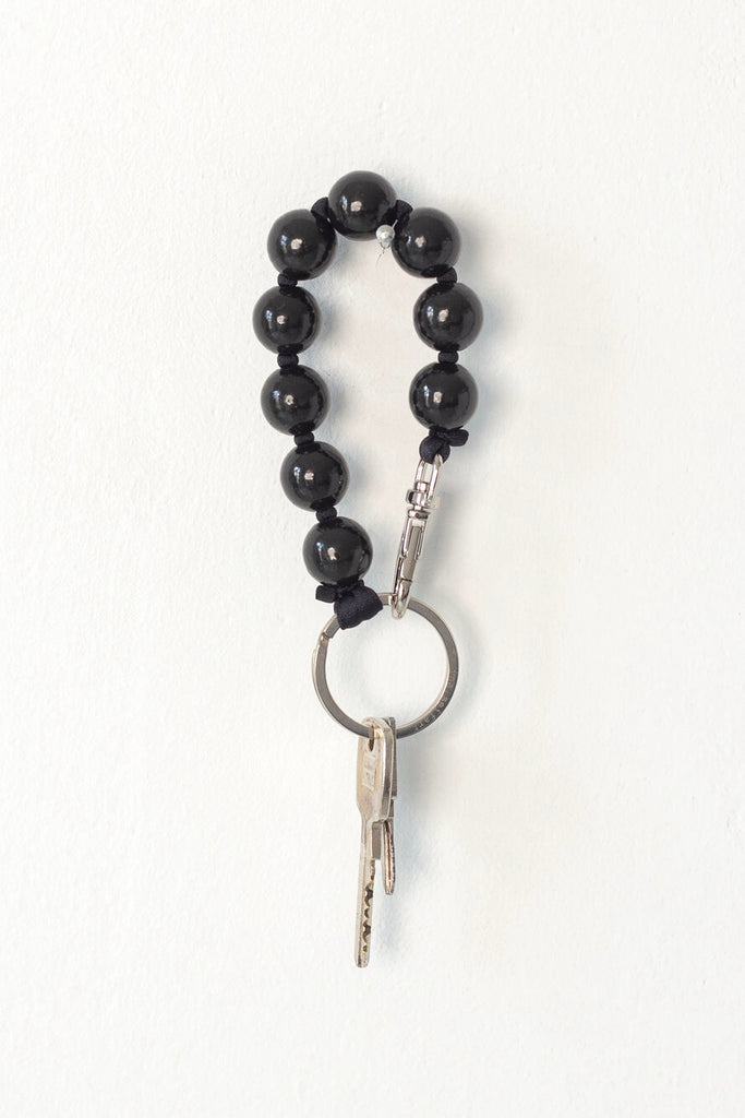 Perlen Short Keyholder - Big Black/Black