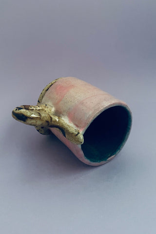 Snake Cup - Brown/Pink/Blue