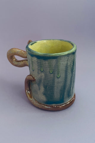 Snake Cup - Bronze/Blue/Lemon