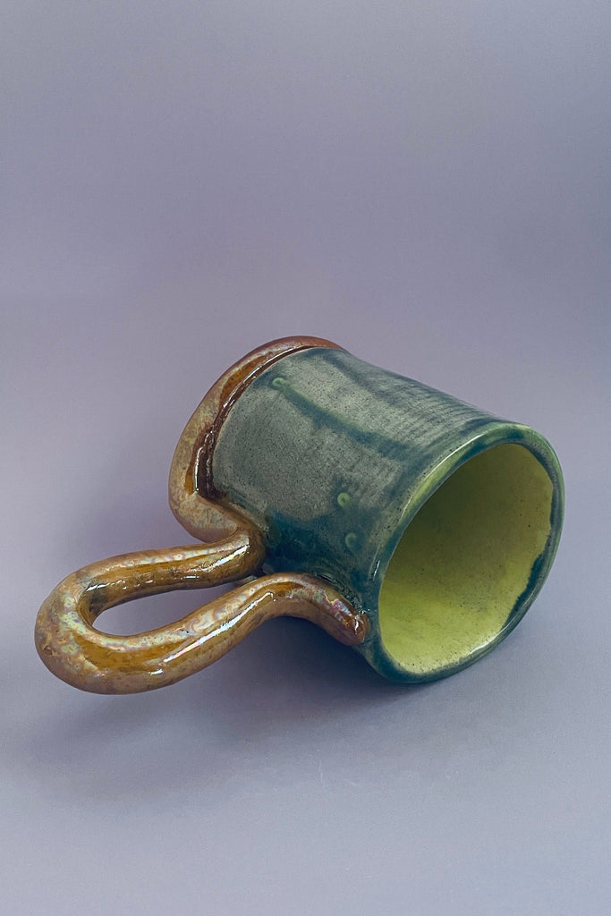 Snake Cup - Bronze/Blue/Lemon