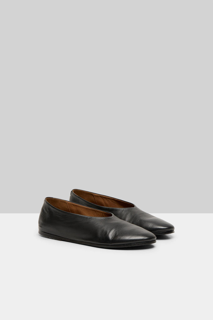 Coltellaccio Ballerina Shoes - Black