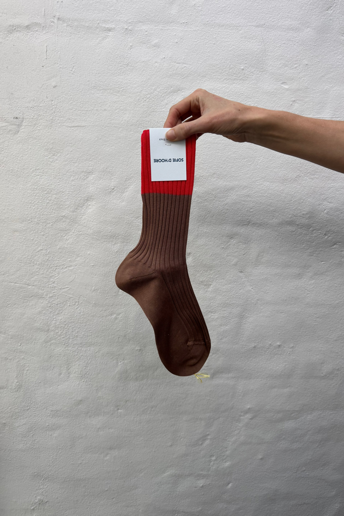 Four Crew Socks - Camel