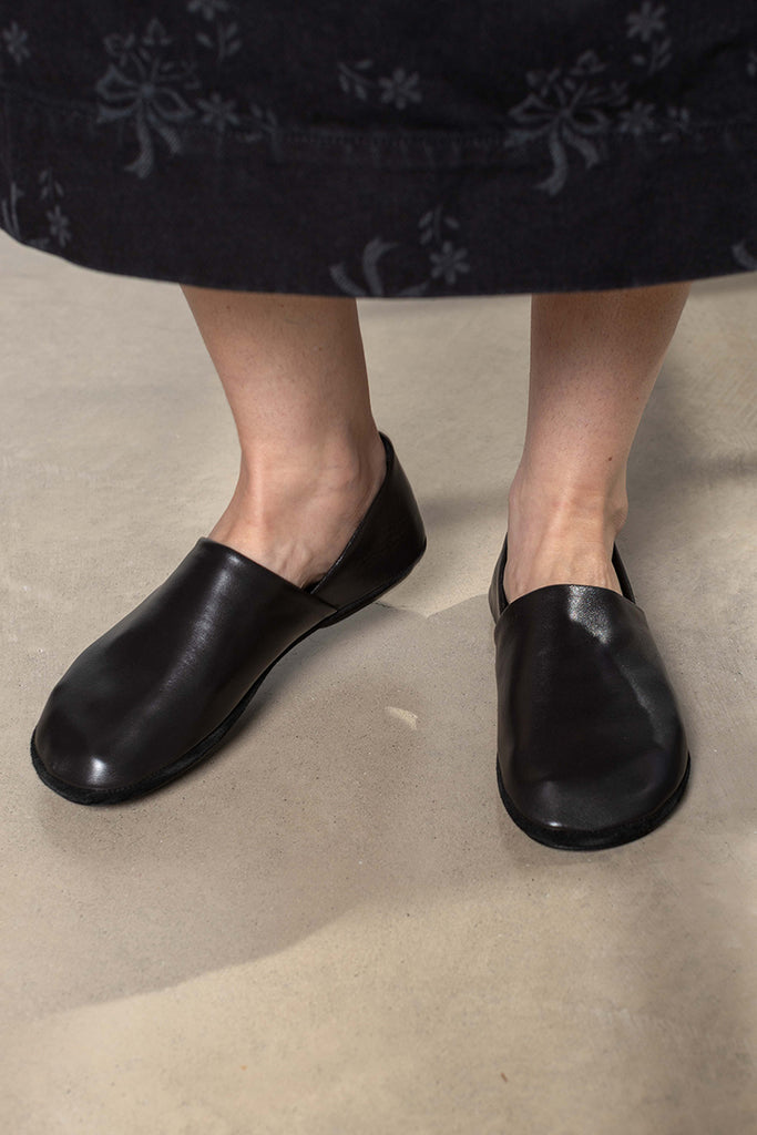 Indoor Slippers - Dark Chocolate