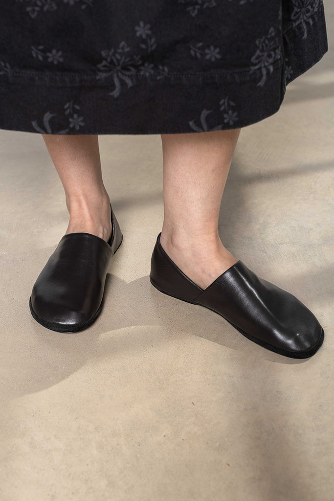 Indoor Slippers - Dark Chocolate