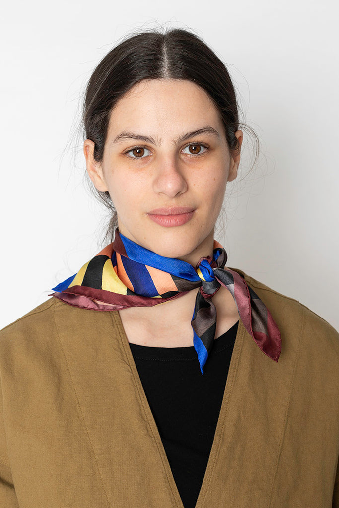 Isobel Harvey Check Print Bandana