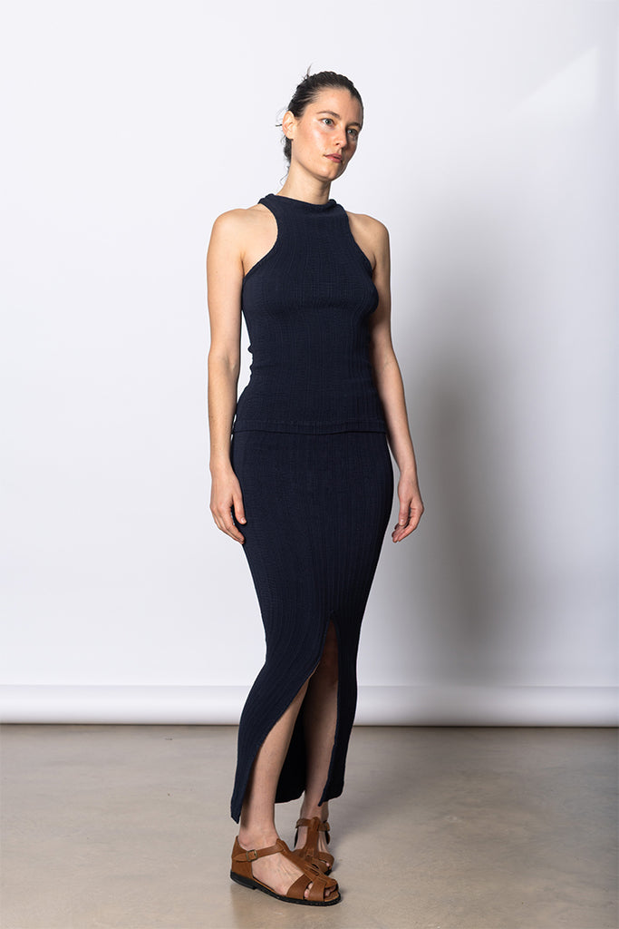 Rill Tank Top - Dark Navy