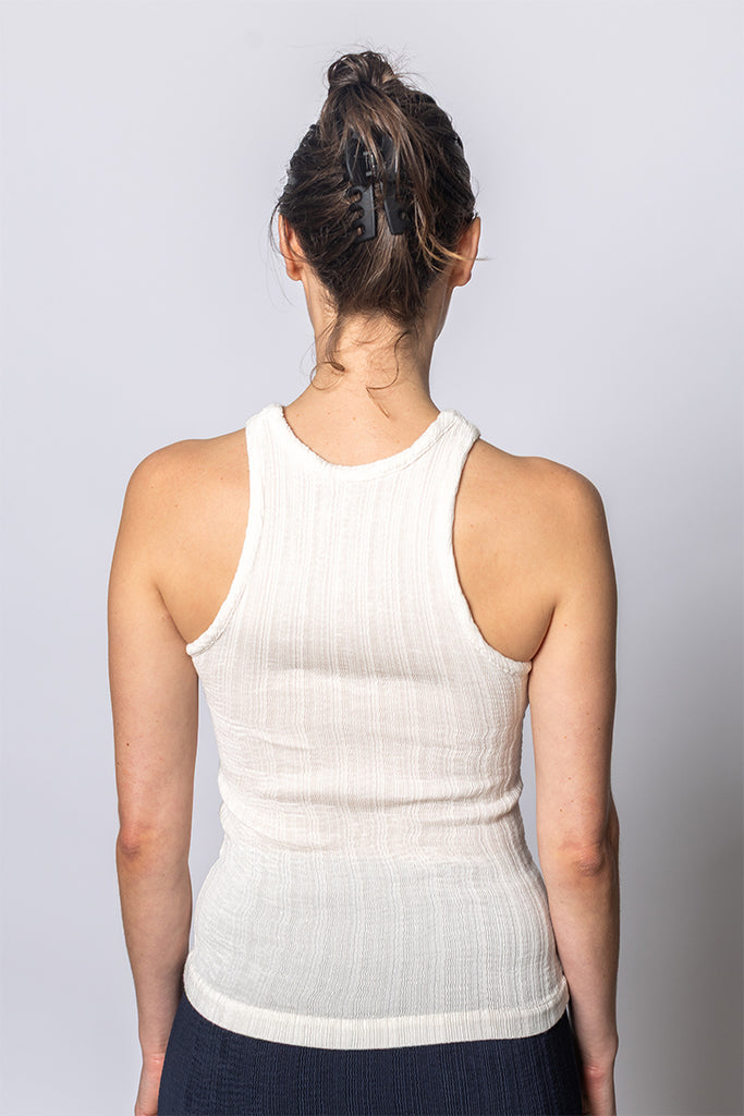 Rill Tank Top - Off White