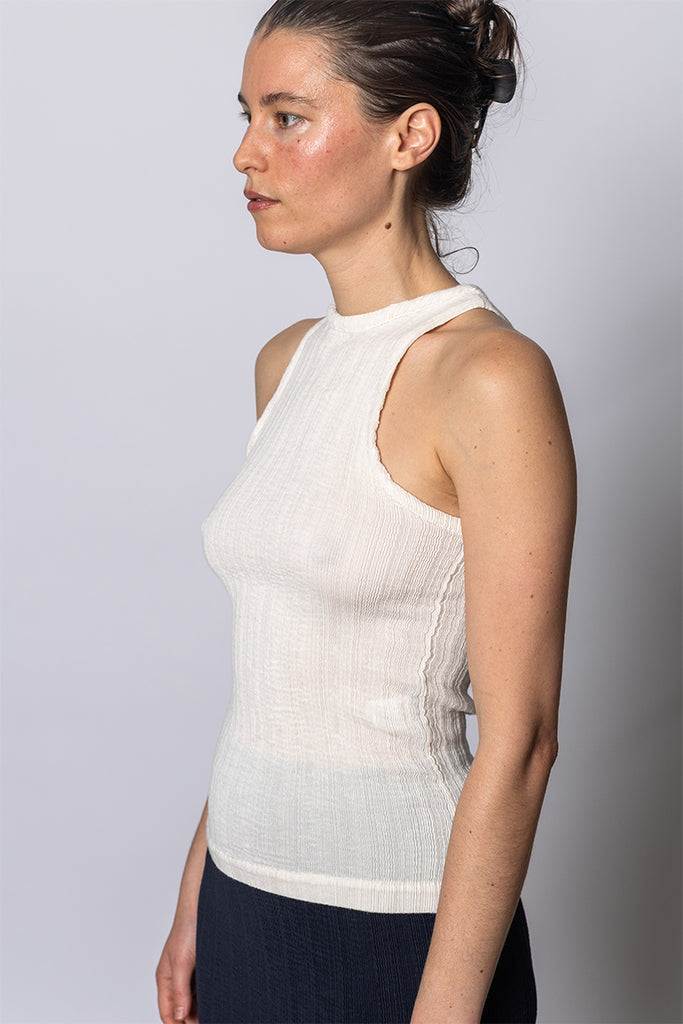 Rill Tank Top - Off White