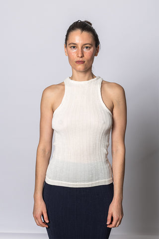 Rill Tank Top - Off White