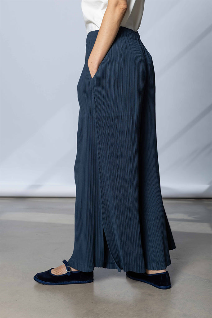 Hatching Bottoms Pants - Dark Navy